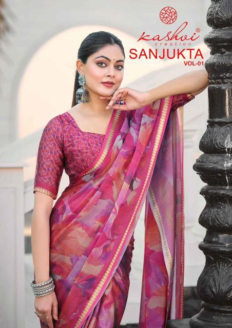 Kashvi sanjukta sarees in surat wholesale